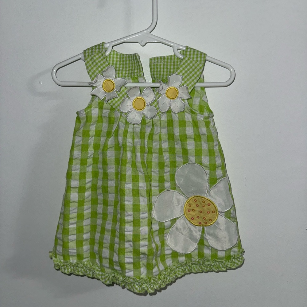 Bonnie Baby Seersucker Dress- 9m